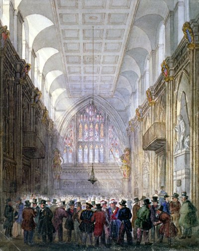 Intérieur du Guildhall, Londres - C Matthews