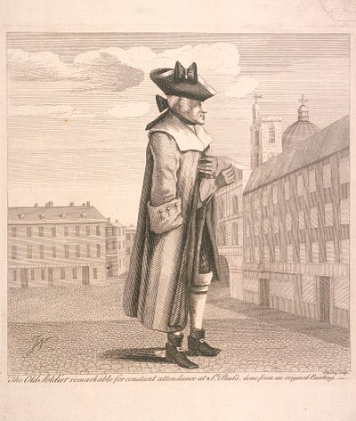 Le vieux soldat remarquable pour sa présence constante à St Paul