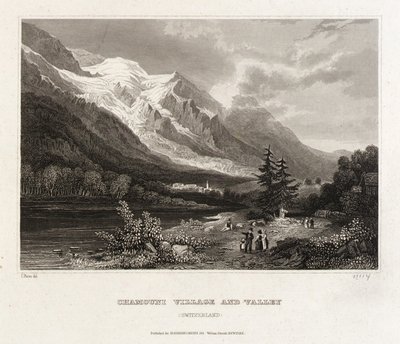 Village et vallée de Chamounix - C. Reiss