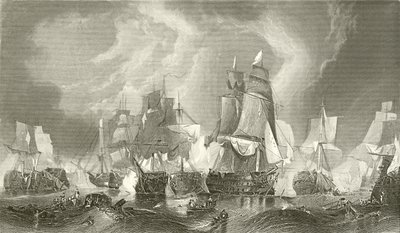 La bataille de Trafalgar - C. Stanfield
