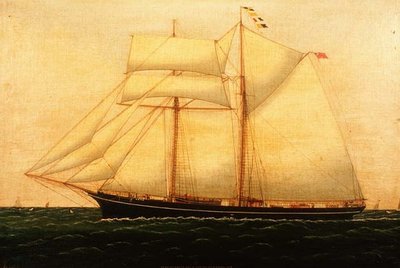 Kate de Londres, Capt. T. Harper, au large de Lizard - C. Strout