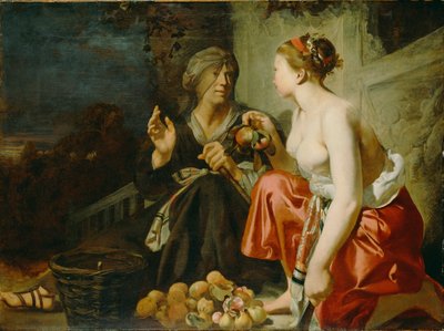 Vertumne et Pomone - Caesar van Everdingen