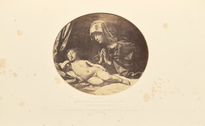 Le Christ et la Vierge, par Guido Reni - Caldesi and Montecchi