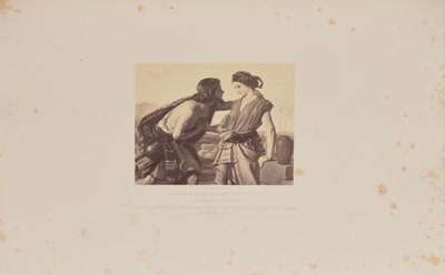 Jacob et Rachael, par W. Dyce, R.A. - Caldesi and Montecchi
