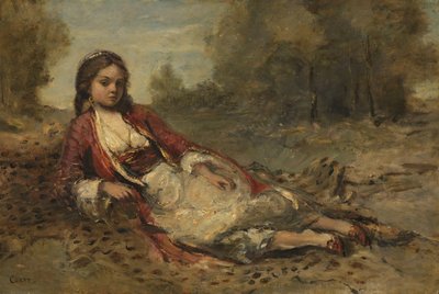 Algérienne - Camille Corot