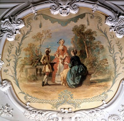 Dégustateur dans le parc de Chantilly - Camille Joseph Etienne Roqueplan