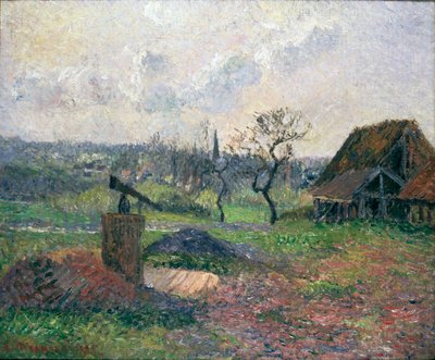 Four à Briques à Eragny, 1885 - Camille Pissarro