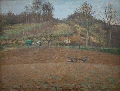 Terre labourée - Camille Pissarro