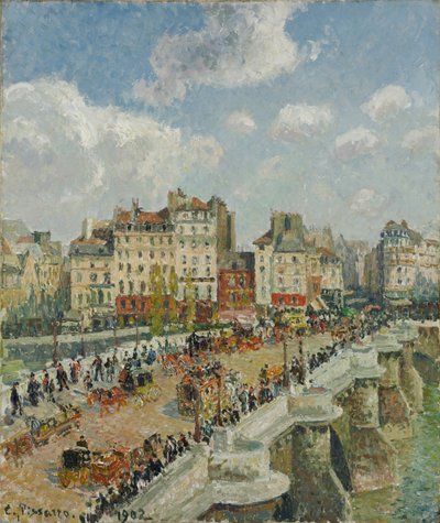 The Pont-Neuf - Camille Pissarro