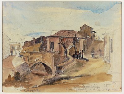 Le pont de Dona Romualda Caracas, Venezuela 1854 ... - Camille Pissarro