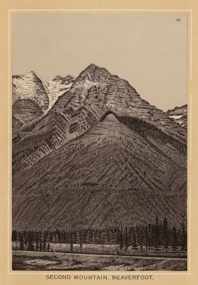 Canada : Deuxième montagne, Beaverfoot - Canadian School