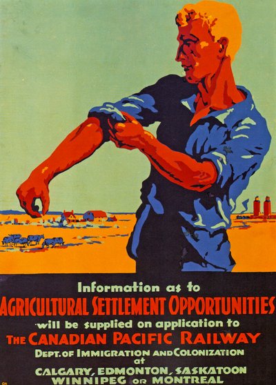 Affiche promouvant l