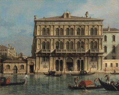 Palais Vendramin-Calergi, sur le Grand Canal, Venise - Canaletto