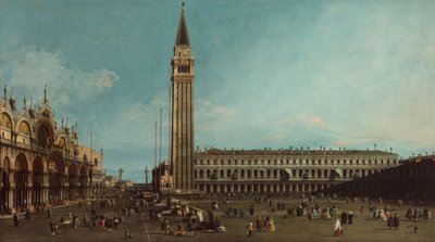La Piazza San Marco, Venise, 1742-1745 - Giovanni Antonio Canal