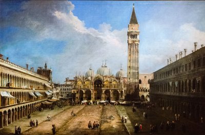 La place Saint-Marc à Venise - Canaletto