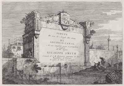 Page de titre, c. 1735-1746 - Canaletto