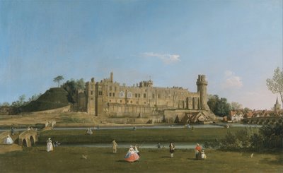 Château de Warwick - Canaletto