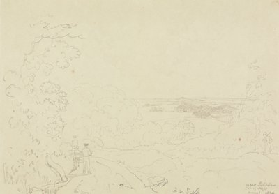 Près de Swainstone, île de Wight, août 1829 - Capt. Thomas Hastings