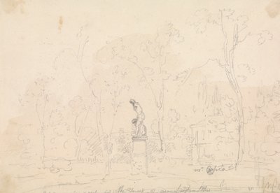 Statue de Caïn et Abel dans la forêt près de Leytonstone - Capt. Thomas Hastings