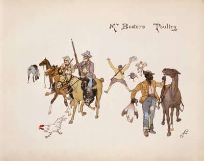 La volaille de M. Bester, de The Leaguer of Ladysmith, 1900 - Captain Clive Dixon