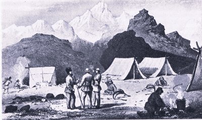 Camp dans l