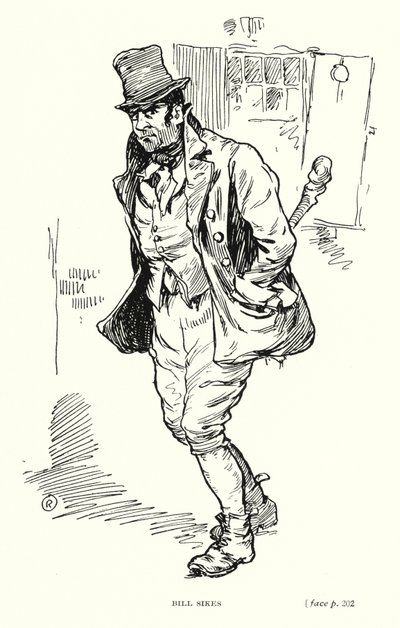 Personnage de Dickens : Bill Sikes - Captain Edward Henry Handley Read