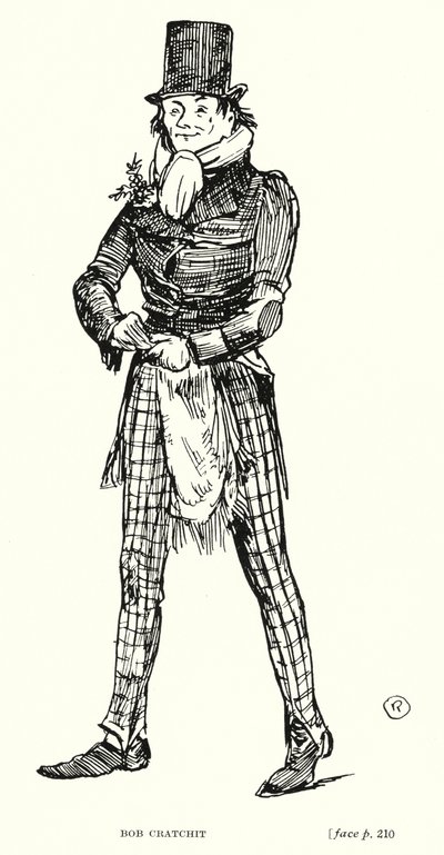 Personnage de Dickens : Bob Cratchit - Captain Edward Henry Handley Read