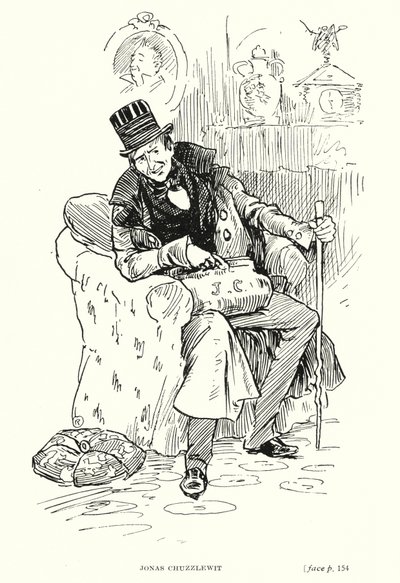 Personnage de Dickens : Jonas Chuzzlewit - Captain Edward Henry Handley Read