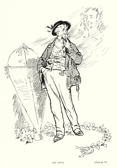 Personnage de Dickens : M. Dick - Captain Edward Henry Handley Read