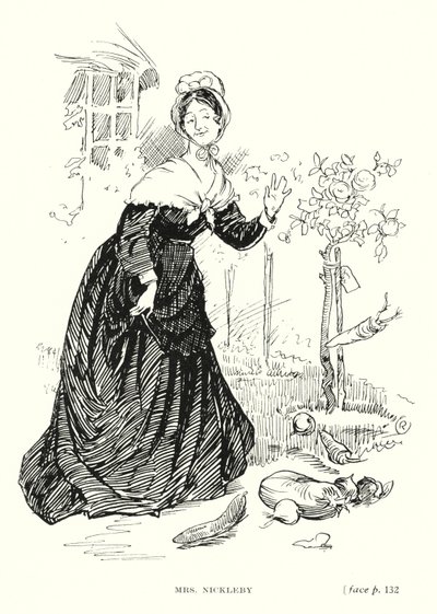 Personnage de Dickens : Mrs Nickleby - Captain Edward Henry Handley Read
