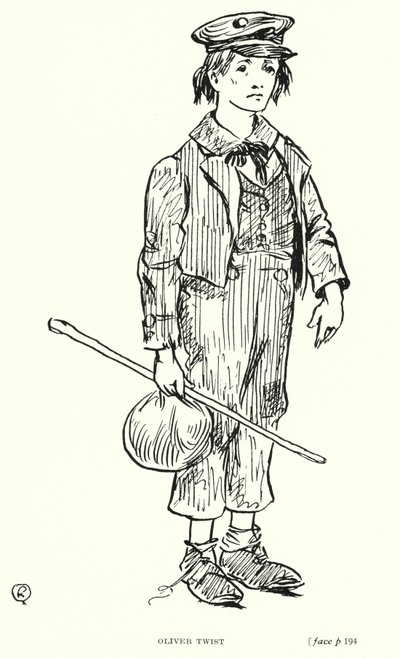 Personnage de Dickens : Oliver Twist - Captain Edward Henry Handley Read