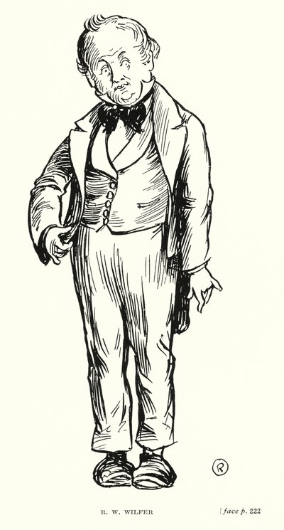 Personnage de Dickens : R W Wilfer - Captain Edward Henry Handley Read