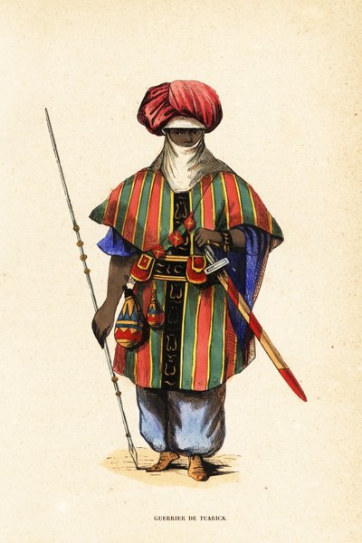 Guerrier noble touareg d