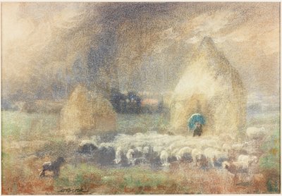 La tempête, berger s