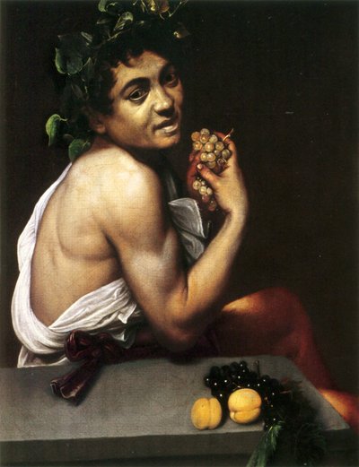 Autoportrait en Bacchus - Caravaggio