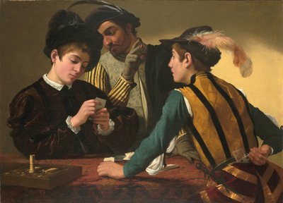 Les Cardsharps - Caravaggio