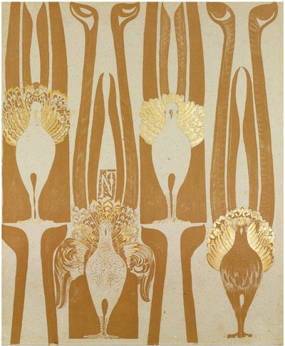 Design de papiers peints - Carel Adolph Lion Cachet