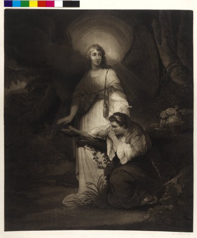 Agar pleurant dans le désert - Carel Fabritius