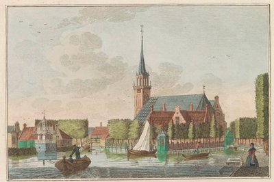 Village de Broek - prise vis à vis du Havenrak - Carel Frederik Bendorp (I)