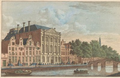 Bâtiment de Felix Meritis à Amsterdam, ca. 1790 - Carel Frederik Bendorp (I)