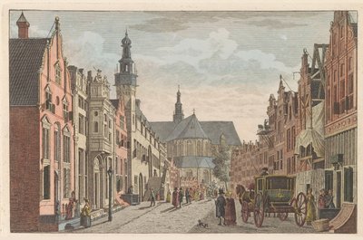 Langestraat à Alkmaar - Carel Frederik Bendorp (I)