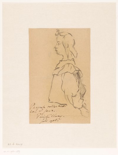 Enfant de huit ans de Paris - Carel Nicolaas Storm van 