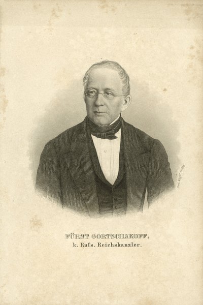 Prince Alexandre Gortchakov, homme d