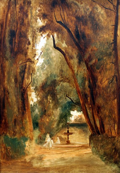 Parc de la Villa Borghèse - Carl Blechen