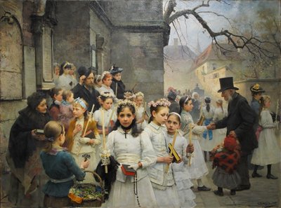 Après la première communion - Carl Frithjof Smith