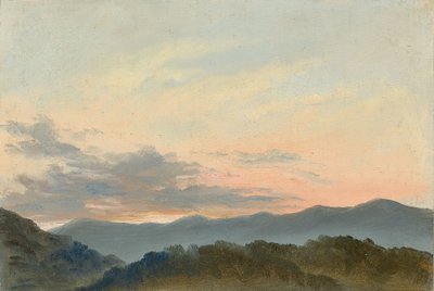 Allemand : Étude sur les nuages - Carl Gustav Carus
