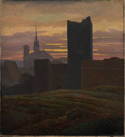 Château impérial, Eger - Carl Gustav Carus
