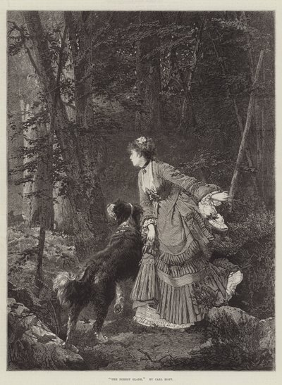 La clairière de la forêt - Carl Heinrich Hoff