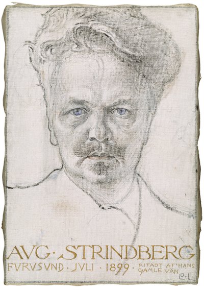August Strindberg, 1899 - Carl Larsson
