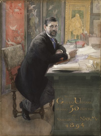 Gustaf Upmark, 1894 - Carl Larsson